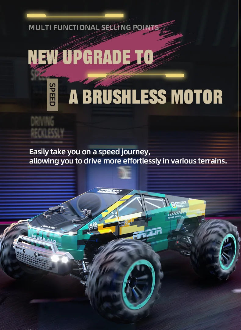 Dazzling Rc Cars Full-Scale Drift Racing Cross-Country High-Speed Remote Control Car Boy Electric Remote Control Toy Car Gift