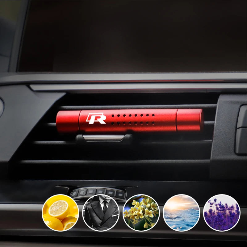 Car Interior Air Vent Perfume Clip Diffuser Aromatherapy Stick For VW GTI Polo Golf Passat Tiguan Arteon Touareg CC Taigo Caddy
