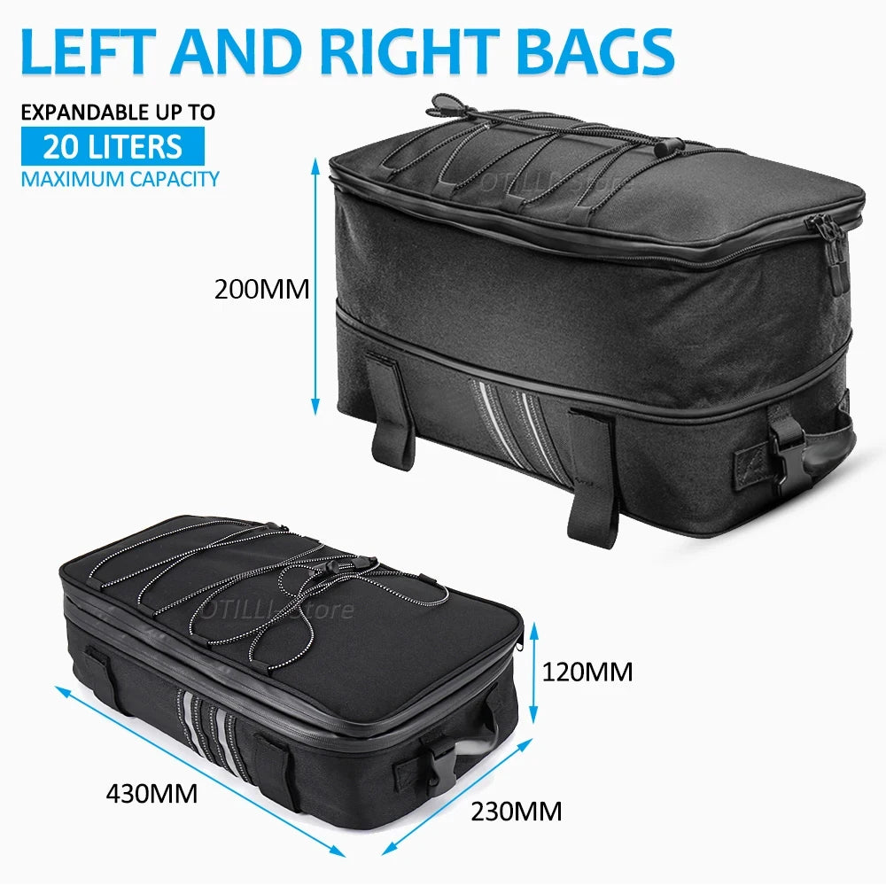 For BMW R1200GS R1250GS LC Adventure F700GS F750GS F800GS F850GS F650GS G310GS ADV Top Box Panniers Bag Case Luggage Bags