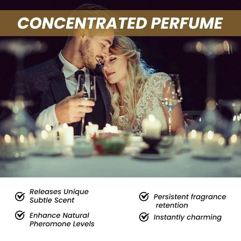 Portable Intimate Partner Sex Perfume Pheromone Perfume for man to attract Womens Stimulates Flirtation Natural Sex Perfume oil