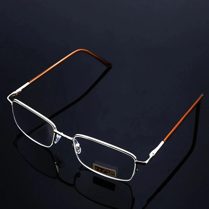 Men Glass Reading Glasses Presbyopic Eyewear0.5 0.75 1.0 1.25 1.5 2.0 2.25 2.5 2.75 3.0 3.25 3.5 3.75 4.0 4.5 5.0 Unisex