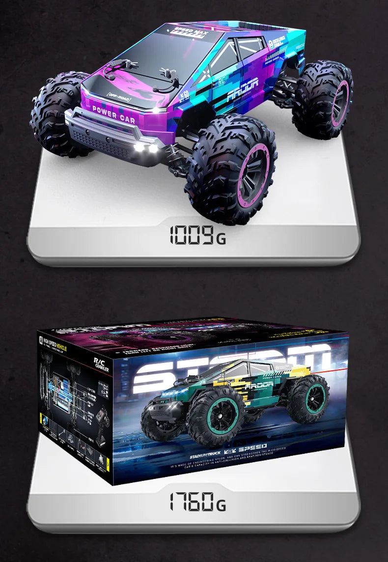 Dazzling Rc Cars Full-Scale Drift Racing Cross-Country High-Speed Remote Control Car Boy Electric Remote Control Toy Car Gift