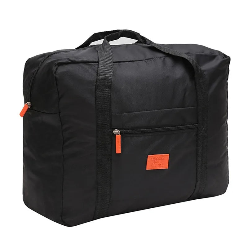 Fashion Folding Travel Bag Women Travel Weekend Overnight Bags Large Capacity Hand Luggage Tote Duffel Accessor Supplies