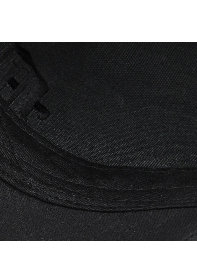 New Hat Men's Summer Thin High Top Baseball Cap Tide Big Head Fence Mesh Breathable Cap Sunscreen Sun Hat