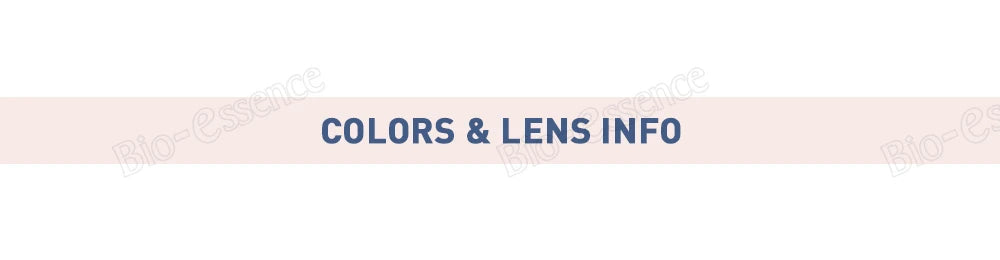 Bio-essence 2Pcs Cosplay Colored Contact Lenses Crazy White Contact Lenses Anime Black Eye Lenses Halloween Beauty Makeup Lens