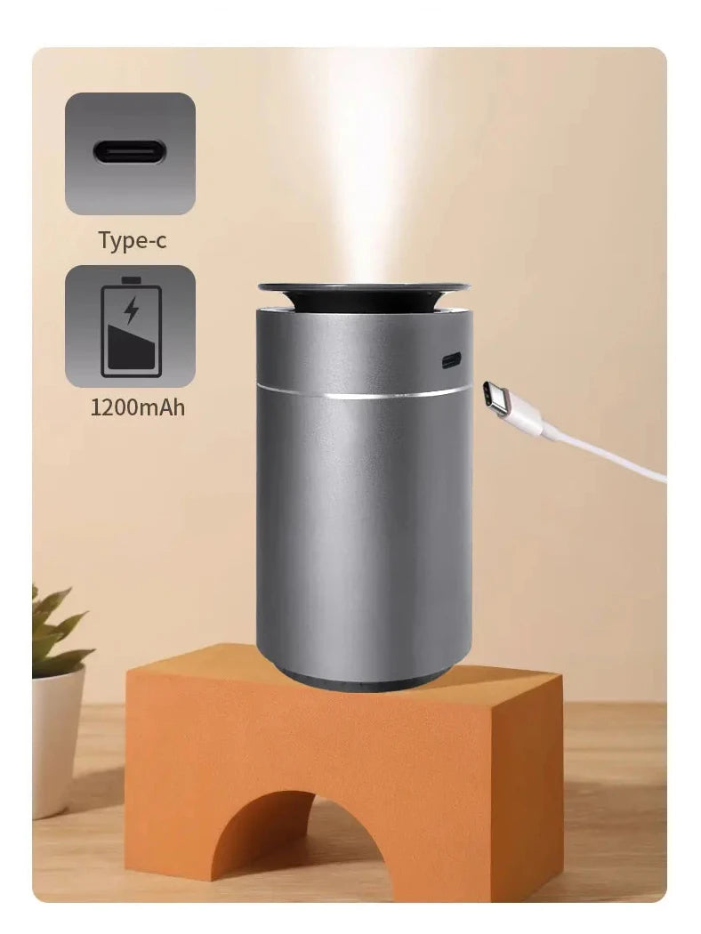 Smart Car Aroma Diffuser Auto Start Stop with Engine Quick Deodorizer Dual Mode for Home Vehicle Long Lasting Fragrance