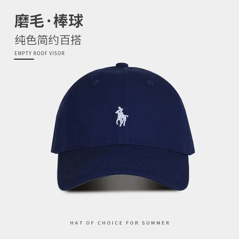 Unisex Baseball Cap Fashion Women's Hats Cotton Dad Polo Embroidery Cap Casual Men's Baseball Caps Soft Breathable Golf Sun Cap.