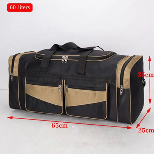 60L 90L Travel Duffle Handbags Large Traveling Tas For Women Men Gym Fitness Luggage Outdoor Bag Sack Trip Shoulder Pack XA15WD