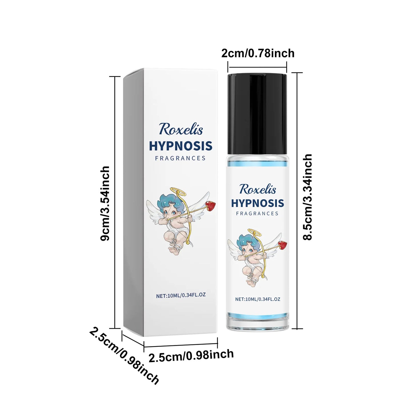 Roxelis Men's pheromone perfume fresh fragrance keep fragrance with you couple dating exudes charm men's niche perfume