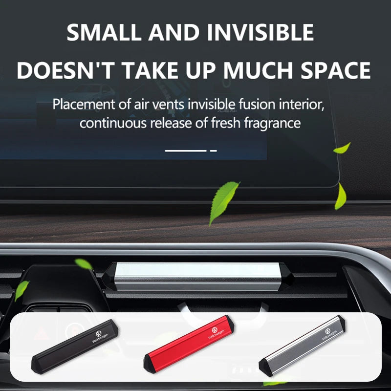 For Volkswagen VW Car Aroma Diffuser Air Fresheners Vent Perfume Fragrance Passat Golf 4 5 6 Tiguan Polo Scirocco Jetta CC