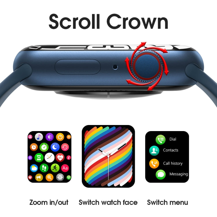 W38 1.9 inch Color Screen Smart Watch,Support Heart Rate Monitoring / Blood Pressure Monitoring