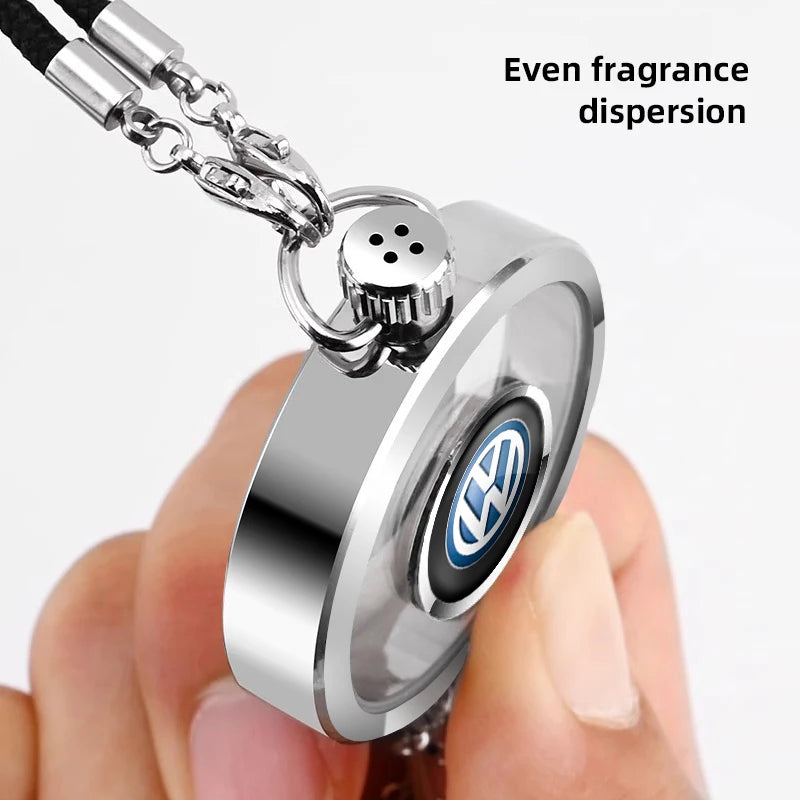 Car Perfume Pendant Air Freshener Hanging Diffuser For VW GTI R line Polo Golf Passat Tiguan Arteon T-ROC Taigo CC Jetta Beetle