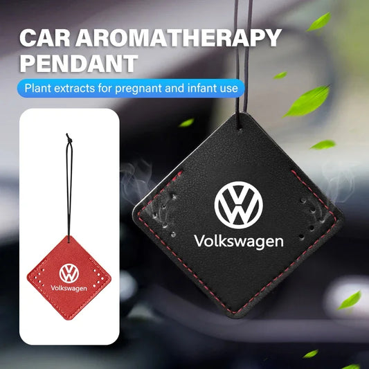 Car Fragrance Pendant Air Freshener Aromatherapy Perfume Tablet For Volkswagen VW Scirocco Jetta Beetle Golf 4 5 6 Passat Polo