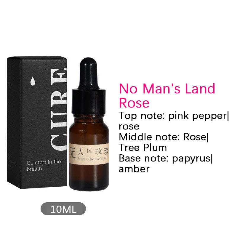 Fragrant Incense Natural Essential Oil Aromatherapy With Glass Dropper Black Walnut Wood Sticks Fragrance Car Air Freshener