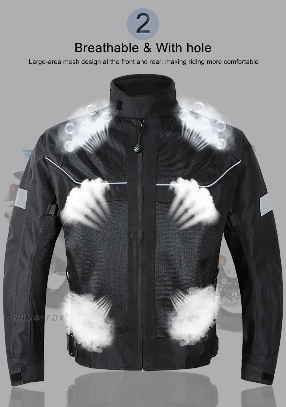 Vemar Summer Men Motorcycle Jacket Motocross Protective Gear Jacket Coat Male Racing Reflective Oxford Clothing Motorbike Jacket