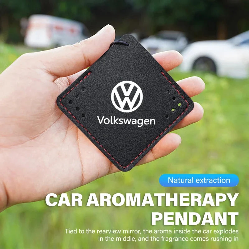Car Fragrance Pendant Air Freshener Aromatherapy Perfume Tablet For Volkswagen VW Scirocco Jetta Beetle Golf 4 5 6 Passat Polo