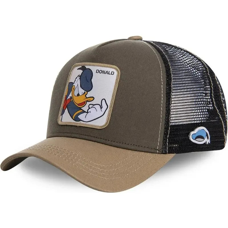 Hot Sale Unisex Anime Cartoon Cap Patch Draw Baseball Cap Men Women Trucker Hat