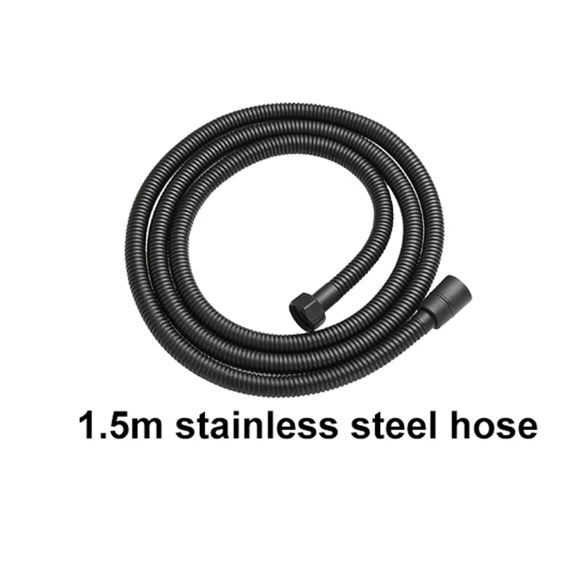 13cm Large Panel 3 Modes Shower Head High Pressure Massage Shower Head with Filter ABS Water Saving Bathroom Shower Nozzle
