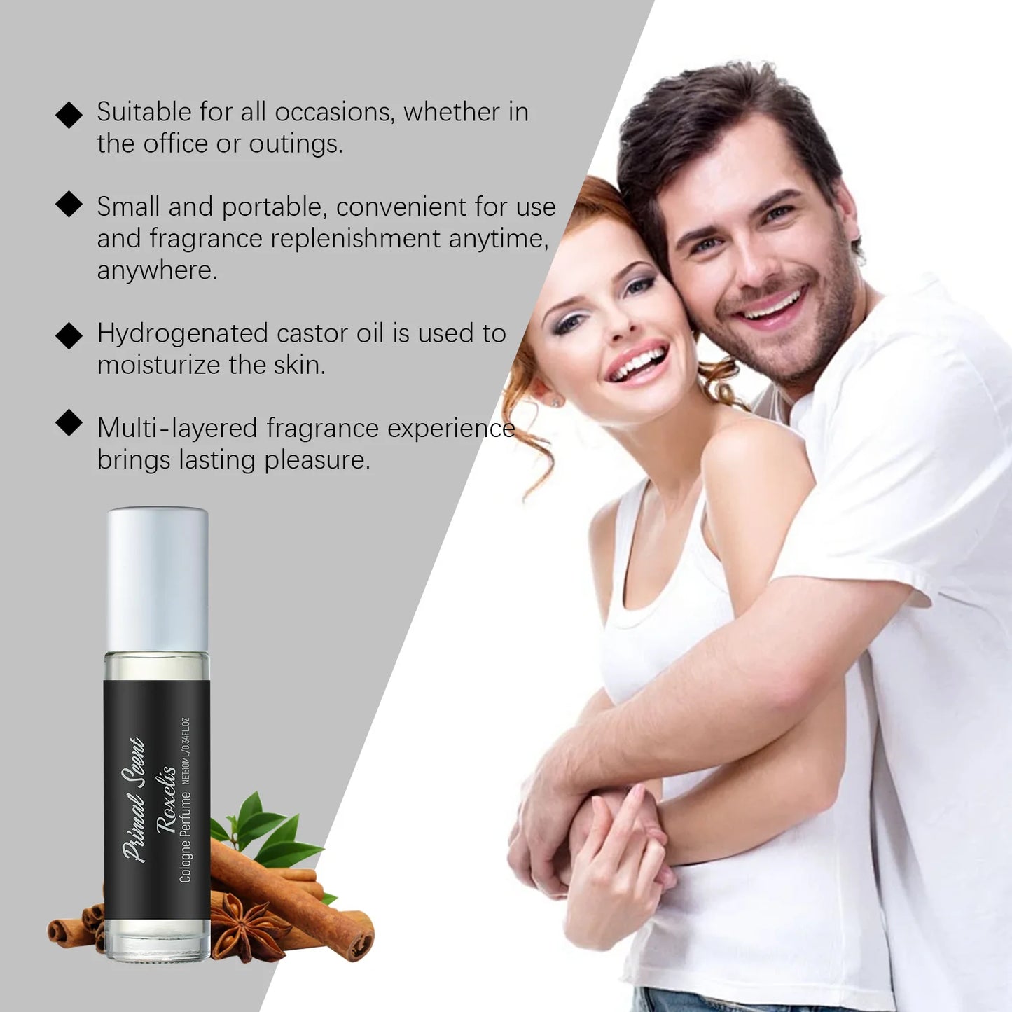 Roxelis Perfume For Men Perfume Pheromone Cologne Home Perfume Serum Sexually Flirting Essential Long Lasting Refreshing Charm
