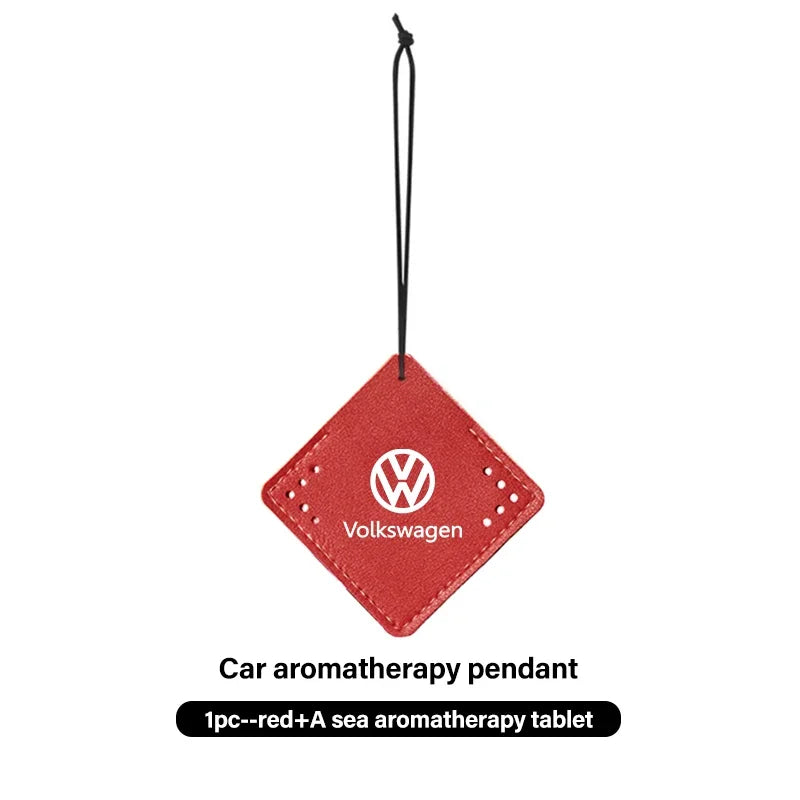 Car Fragrance Pendant Air Freshener Aromatherapy Perfume Tablet For Volkswagen VW Scirocco Jetta Beetle Golf 4 5 6 Passat Polo