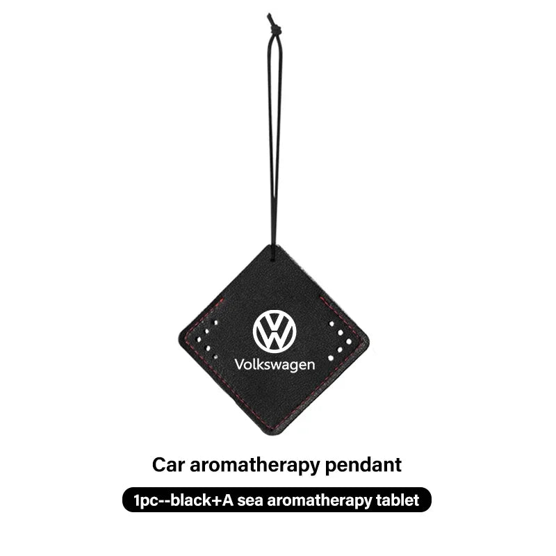 Car Fragrance Pendant Air Freshener Aromatherapy Perfume Tablet For Volkswagen VW Scirocco Jetta Beetle Golf 4 5 6 Passat Polo
