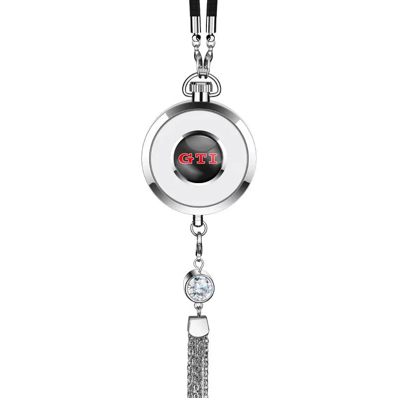 Car Perfume Pendant Air Freshener Hanging Diffuser For VW GTI R line Polo Golf Passat Tiguan Arteon T-ROC Taigo CC Jetta Beetle
