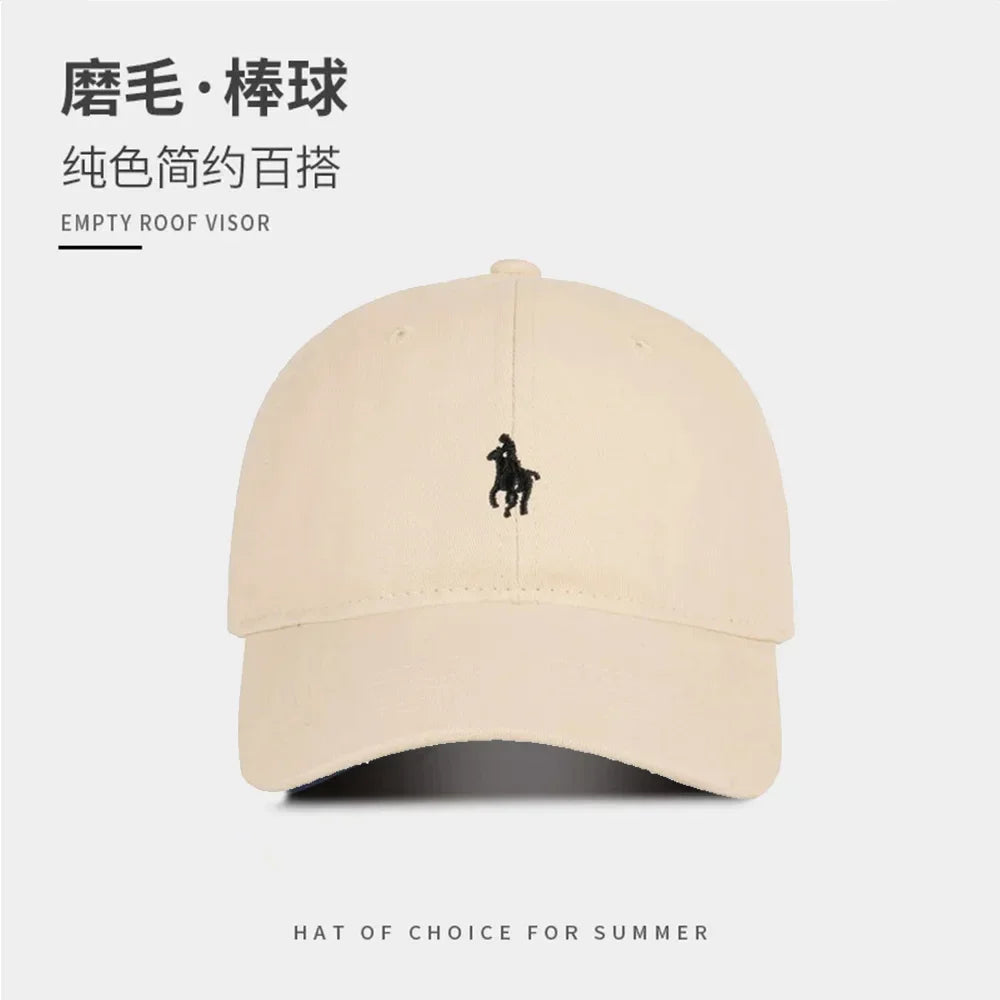 Unisex Baseball Cap Fashion Women's Hats Cotton Dad Polo Embroidery Cap Casual Men's Baseball Caps Soft Breathable Golf Sun Cap.