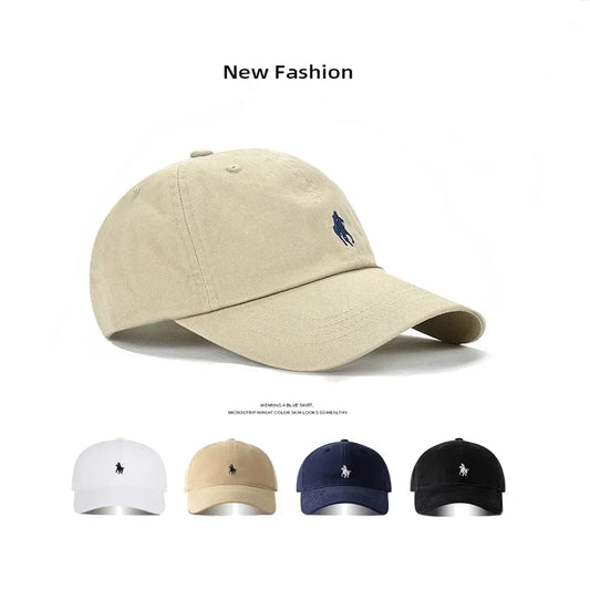 Unisex Baseball Cap Fashion Women's Hats Cotton Dad Polo Embroidery Cap Casual Men's Baseball Caps Soft Breathable Golf Sun Cap.