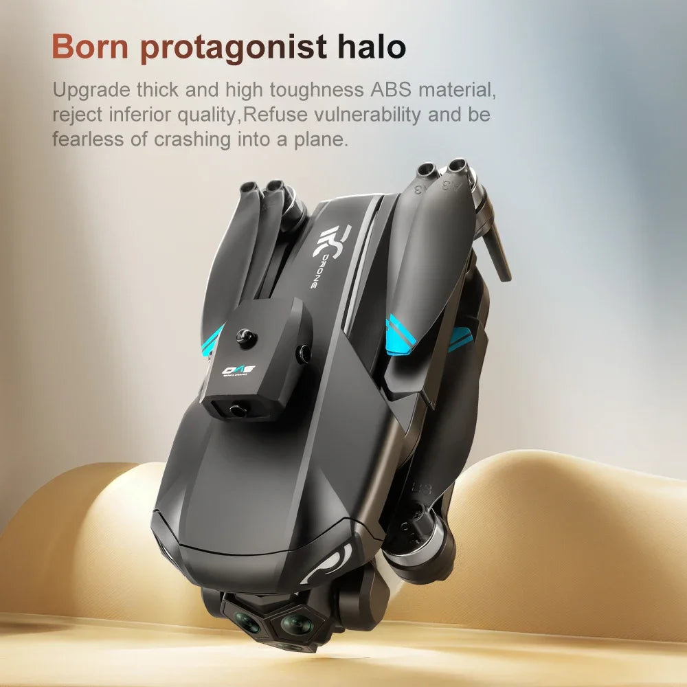 2025 New M33 RC Drone 4K Professinal With Wide Angle Triple HD Camera Foldable RC Helicopter WIFI FPV Height Hold Apron Sell