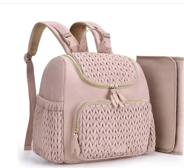 Large Capacity Organizer Mommy Bag For Baby Diapers Outdoor Stroller Hanging Bags Maternity Women Fashion Backpack Lightweight