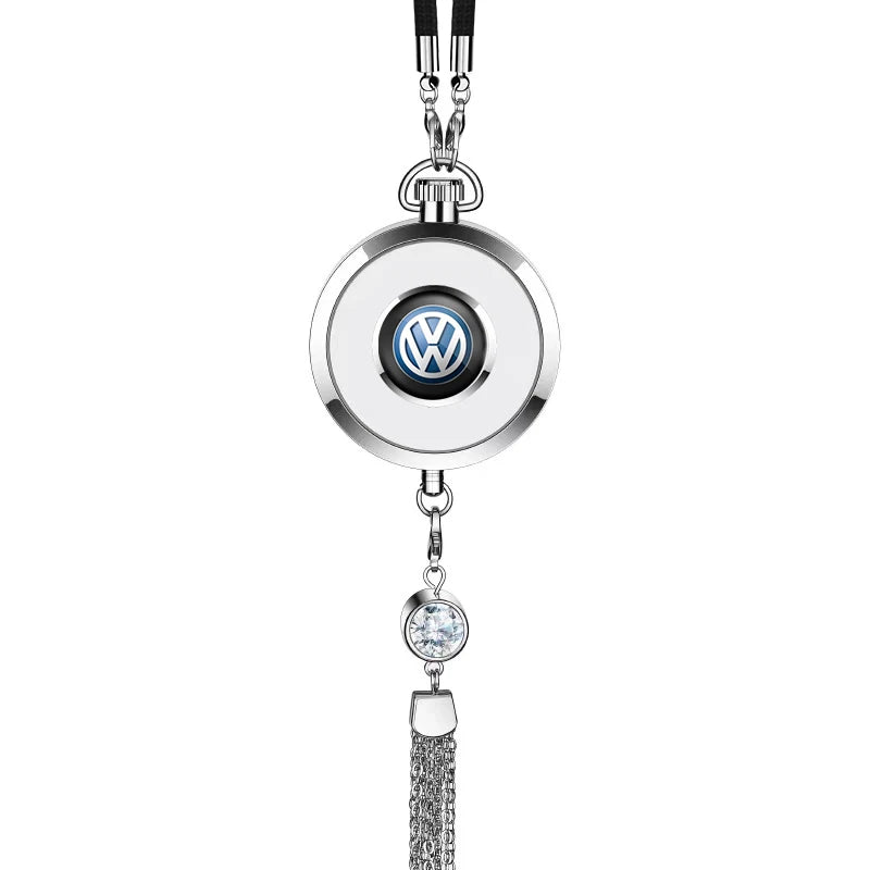 Car Perfume Pendant Air Freshener Hanging Diffuser For VW GTI R line Polo Golf Passat Tiguan Arteon T-ROC Taigo CC Jetta Beetle