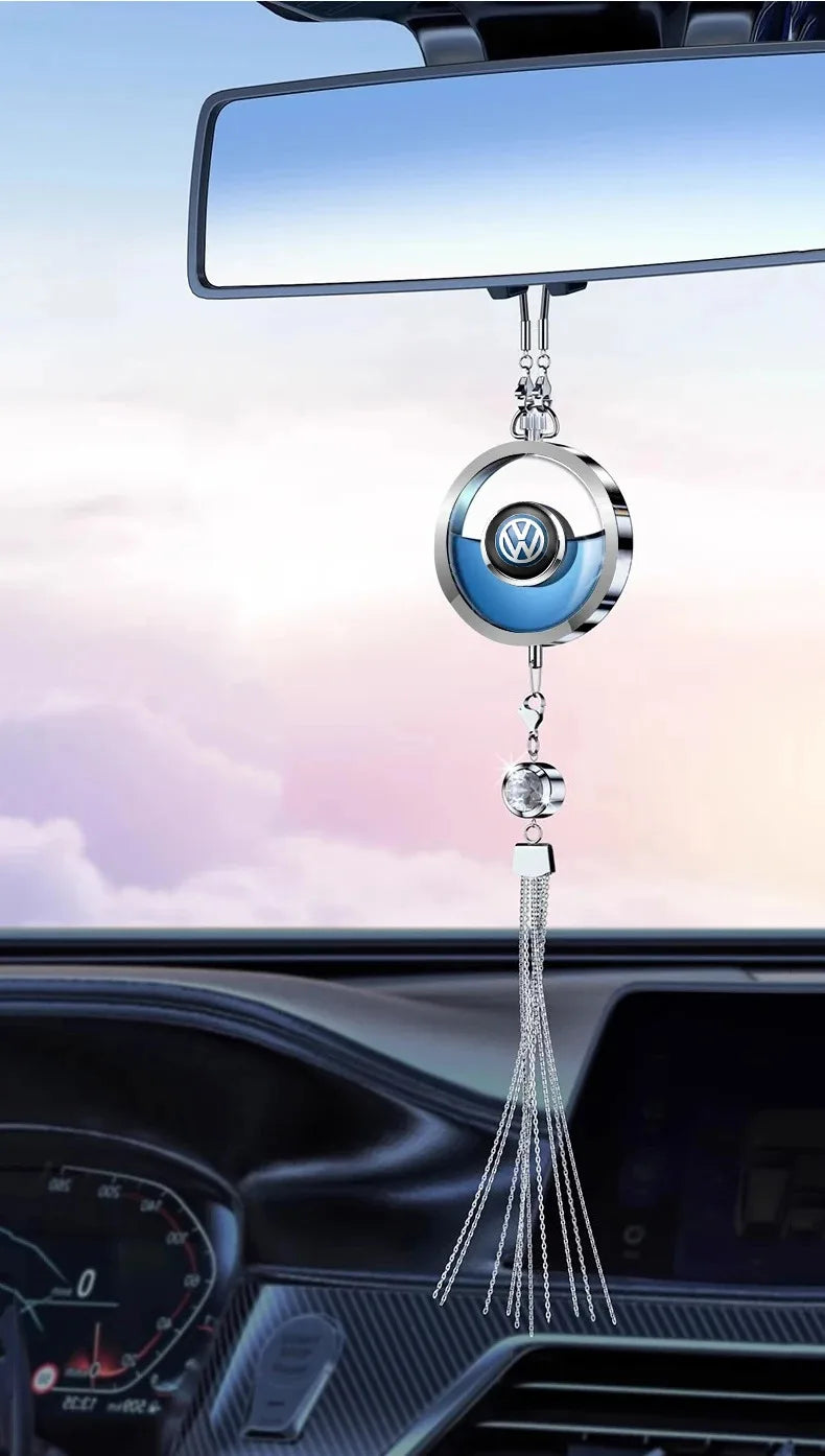 Car Air Freshener Hanging Pendant Rearview Mirror Fragrance Ornament For VW Polo Passat Touran Tiguan Golf Jetta GTI Transporter