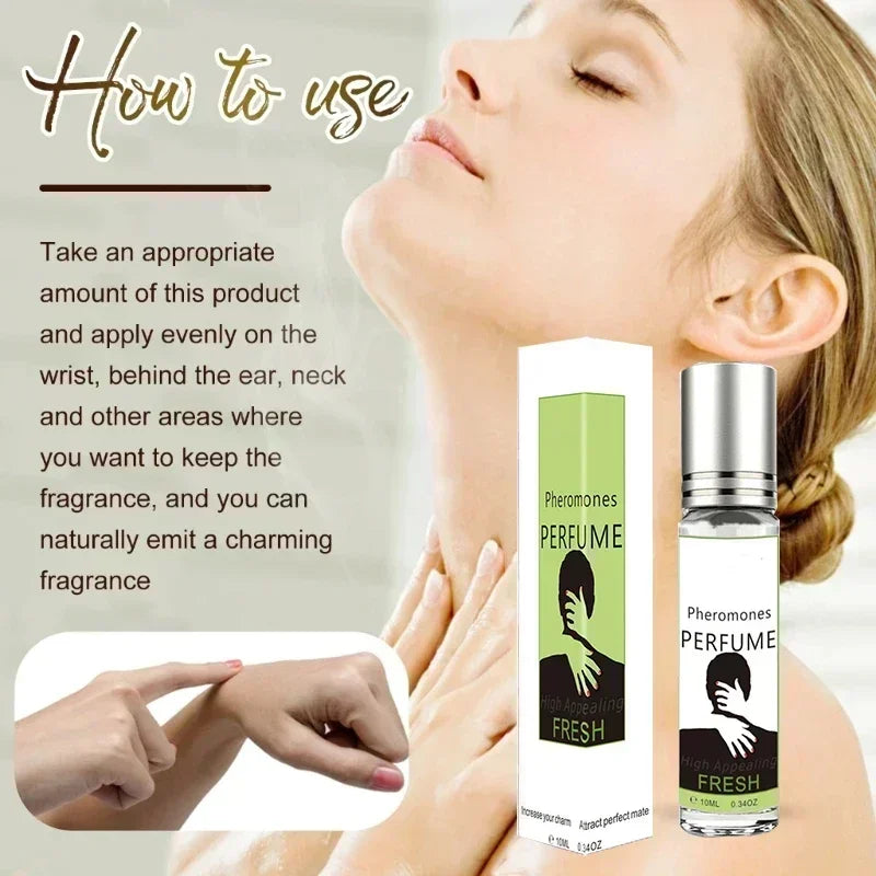 Portable Intimate Partner Sex Perfume Pheromone Perfume for man to attract Womens Stimulates Flirtation Natural Sex Perfume oil
