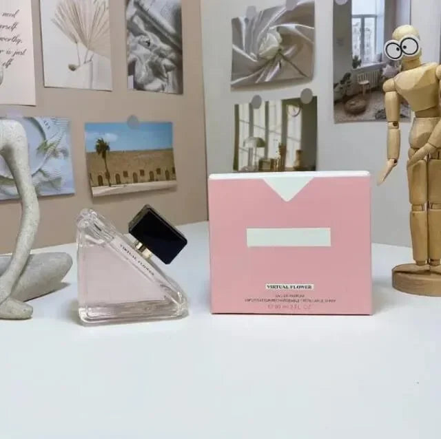 Luxury brand Women Perfume Virtual  Flower scent 90ML  intense Parfum Sexy Lady Parfum good smell long time lasting Fragrance
