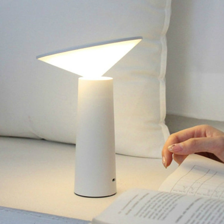 Simple and Warm Bedroom Creative Home Hotel Study Bedside Lamp, Black, White