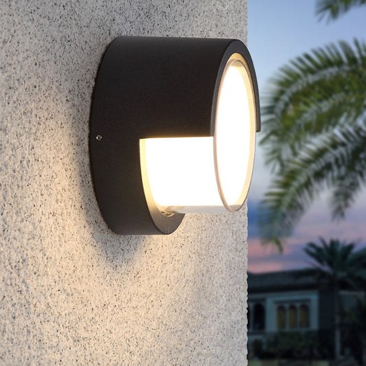 10W 3000K Patio Porch Garden Light Outdoor IP54 Waterproof LED Wall Lamp, 13cm Round Shape, 13cm Square Shape, 16cm Round Shape, 16cm Square Shape