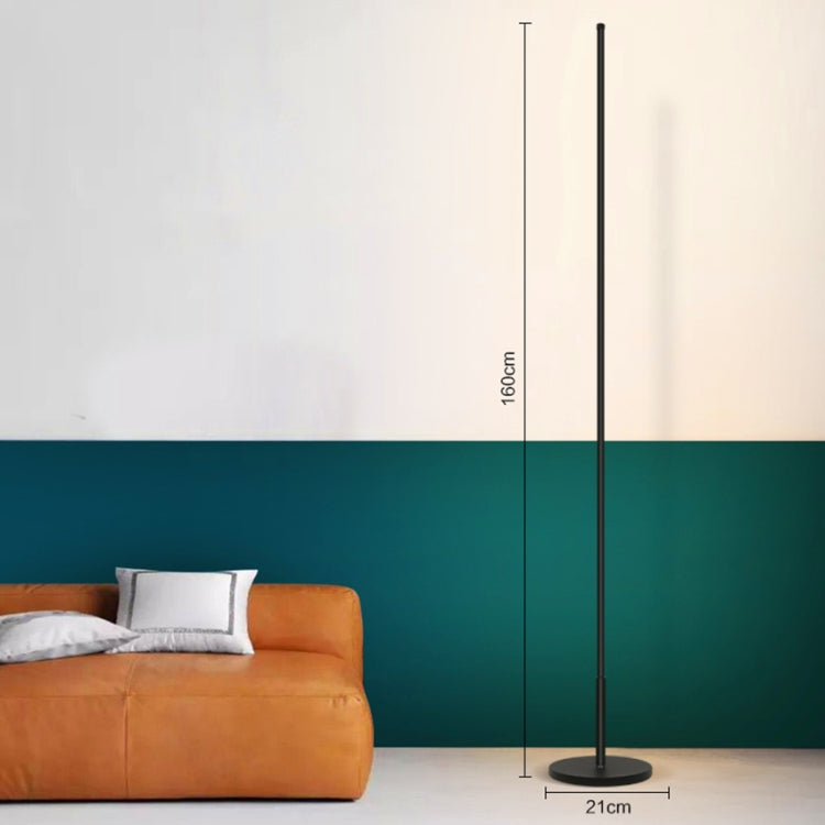 Minimalist Creative Bedroom Living Room Personality Atmosphere Light LED Floor Lamp, Warm Light, White Light, Stepless Dimming