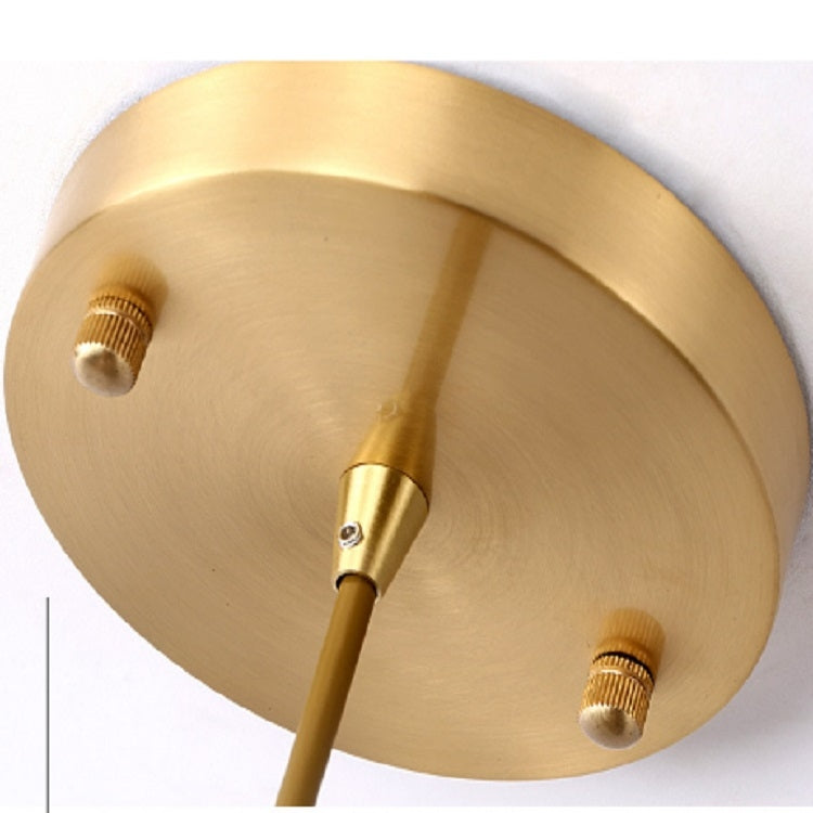 Simple Modern Aisle Copper Lamp, without Light Source, with 5W Warm White Light, with 5W White Light, with 5W Three-color Light