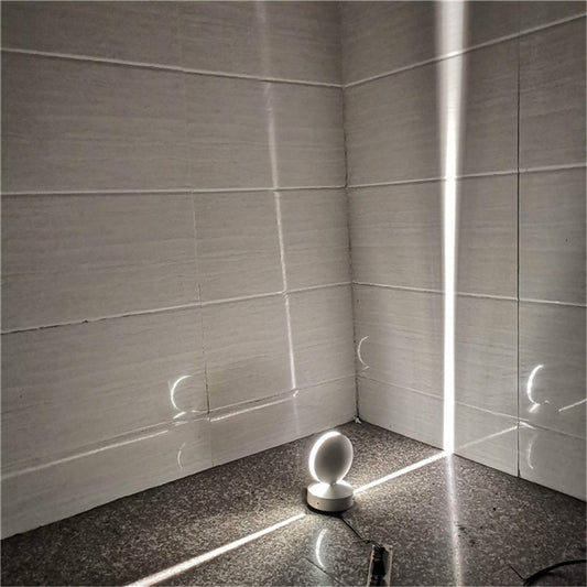 LED Door Frame Corridor Window Wall Spotlight, White, Black, Semicircle