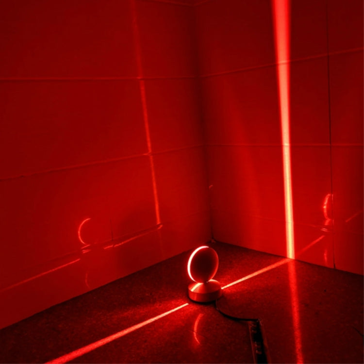 LED Door Frame Corridor Window Wall Spotlight, White, Black, Semicircle