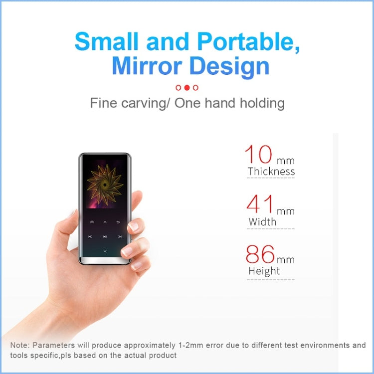 M13 High-Definition Noise Reduction Recorder Music MP4 Player, Support Recording / E-Book / TF Card, With Bluetooth (Black) 4GB, With Bluetooth (Black) 8GB, With Bluetooth (Black) 16GB, With Bluetooth (Black) 32GB, Without Bluetooth(Black) 4GB���������...