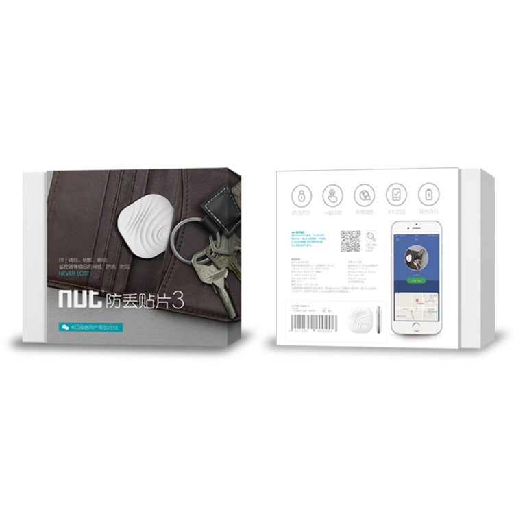 NUT F7X Smart Anti-Lost Device Bluetooth Two-Way Alarm Mobile Phone Key Wallet Anti-Lost Device, White, Gray, Pink, Green