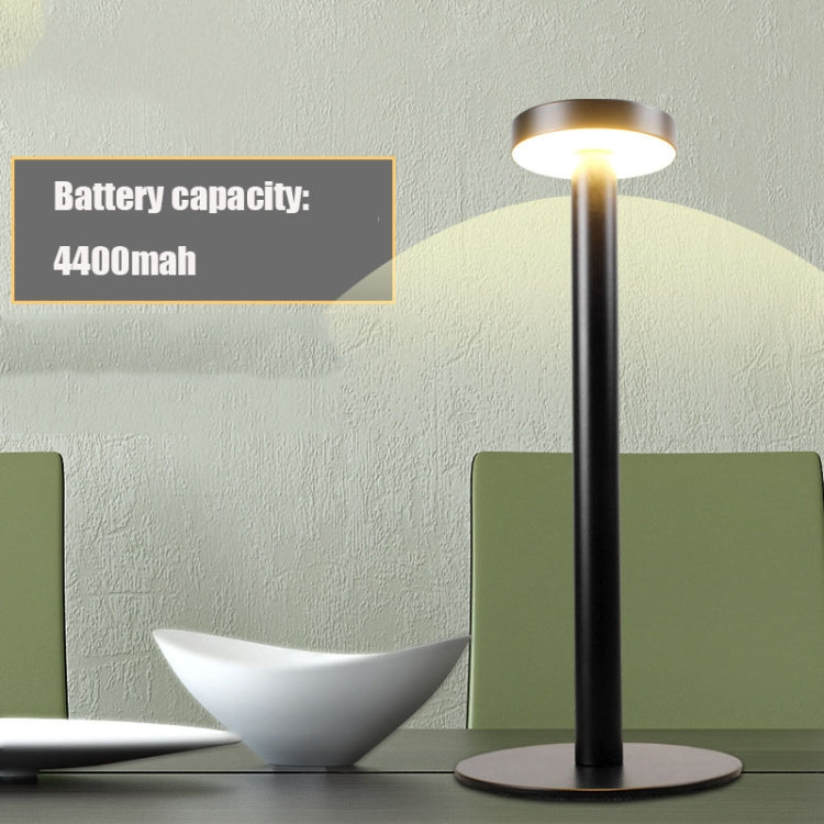 BC965 Student Eye Protection USB Waterproof LED Table Lamp Bedside Bar Table Lamp, Black, White, White Storage, Yellow Marble Pattern, Ink Marble Pattern