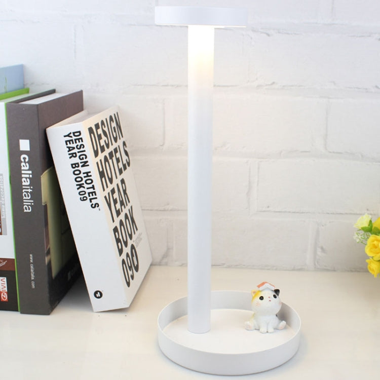 BC965 Student Eye Protection USB Waterproof LED Table Lamp Bedside Bar Table Lamp, Black, White, White Storage, Yellow Marble Pattern, Ink Marble Pattern
