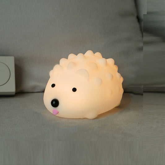 ZD-27 Cute Hedgehog Night Light Timer Dimming USB Bedside Lamp, Style:, ZD-27 Hedgehog Button Control, ZD-27 Hedgehog Remote Control