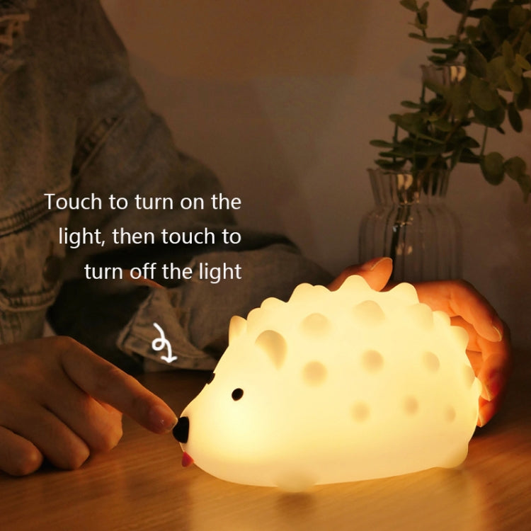 ZD-27 Cute Hedgehog Night Light Timer Dimming USB Bedside Lamp, Style:, ZD-27 Hedgehog Button Control, ZD-27 Hedgehog Remote Control