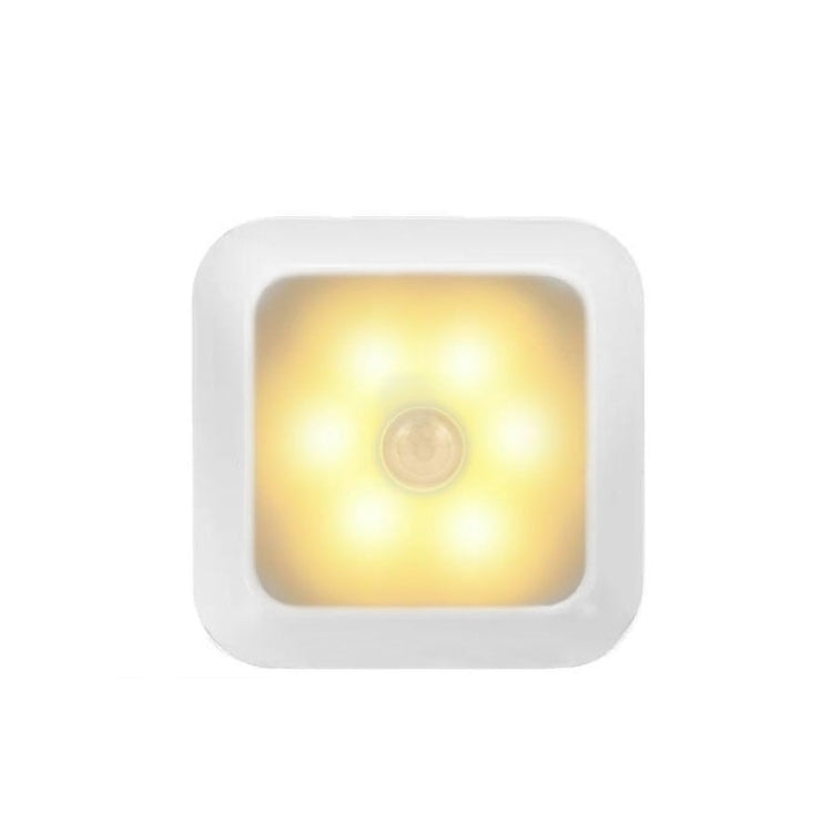 1143 Human Body Sensation Night Light Smart Home Sensing Lights, Silver White Light, Silver Warm Light, White Shell White Light, White Shell Warm Light