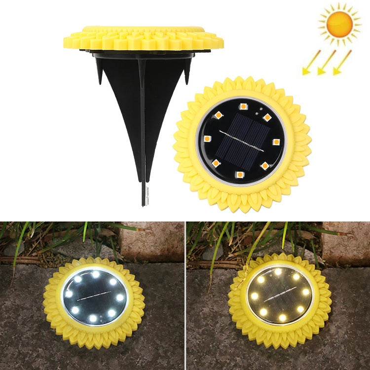 2 PCS 8 LEDs Solar Petals Buried Lamp Waterproof Garden Lawn Light, Specification:, Purple Lily (White Light), Purple Lily (Warm Light), Purple Lily (Colorful Light), Red Rose (White Light), Red Rose (Warm Light), Red Rose (Colorful Light)�������������...