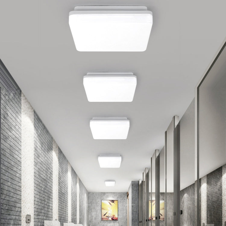 LED Ceiling Lamp Waterproof Moisture-Proof Dustproof Supply Light Bathroom Balcony Lamp, 230mm 18W, 280mm 24W, 330mm 36W