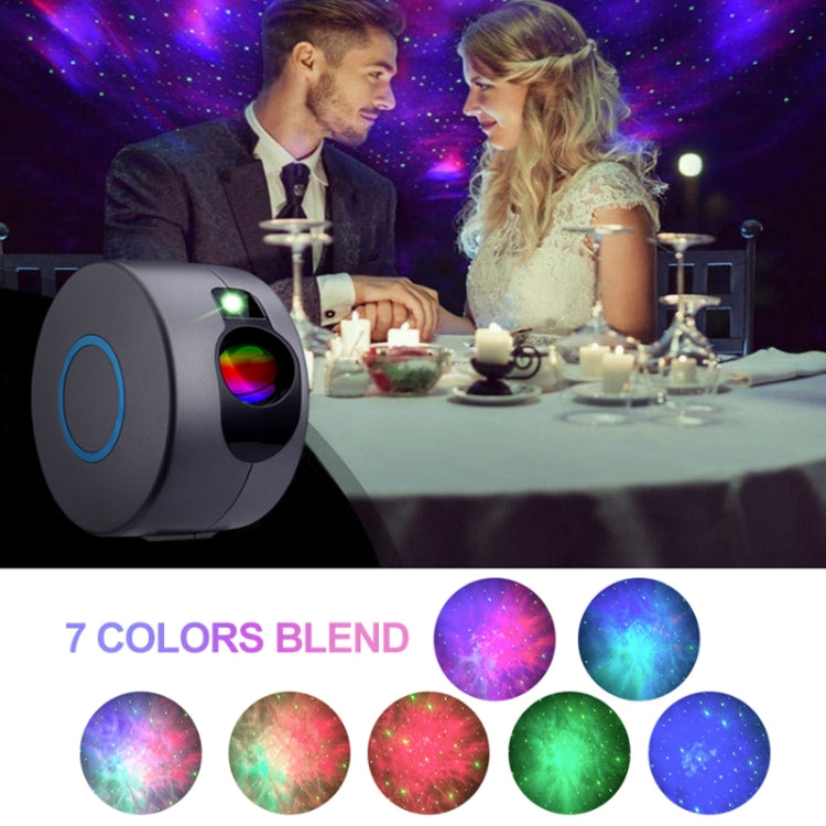 Remote Control LED Starry Sky Atmosphere Projector Lamp, Power Supply:, Gray+US Plug, Gray+EU Plug, Gray+UK Plug, Gray+AU Plug, Gray+USB Plug, US Plug, EU Plug, UK Plug, AU Plug, USB Plug